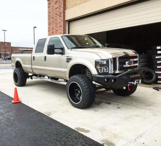 Road Armor 08-10 Ford F-250 Stealth Front Winch Bumper w/Pre-Runner Guard - Tex Blk - 0