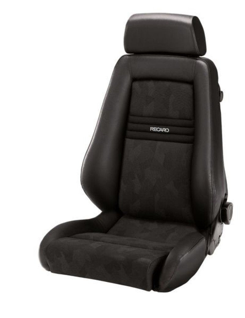 RECARO SEAT SPECIALIST M LEATHER BLACK/BLACK ARTISTA/SILVER