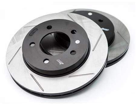 Stoptech Front Gas-Slotted Rotors - E82 135i (338X26mm)