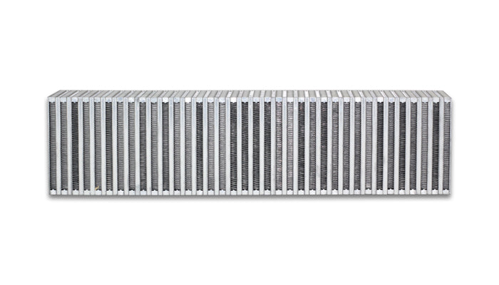 Vertical Flow Intercooler; 27"W x 6"H x 4.5"Thick