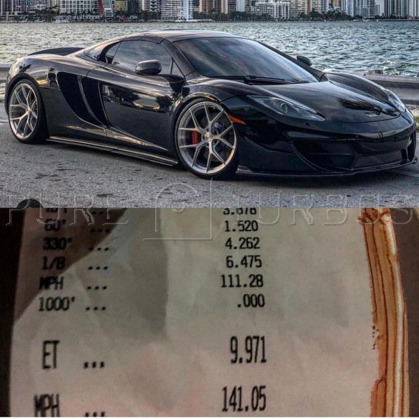 MP4-12C & 650S PURE800 Upgrade Turbos