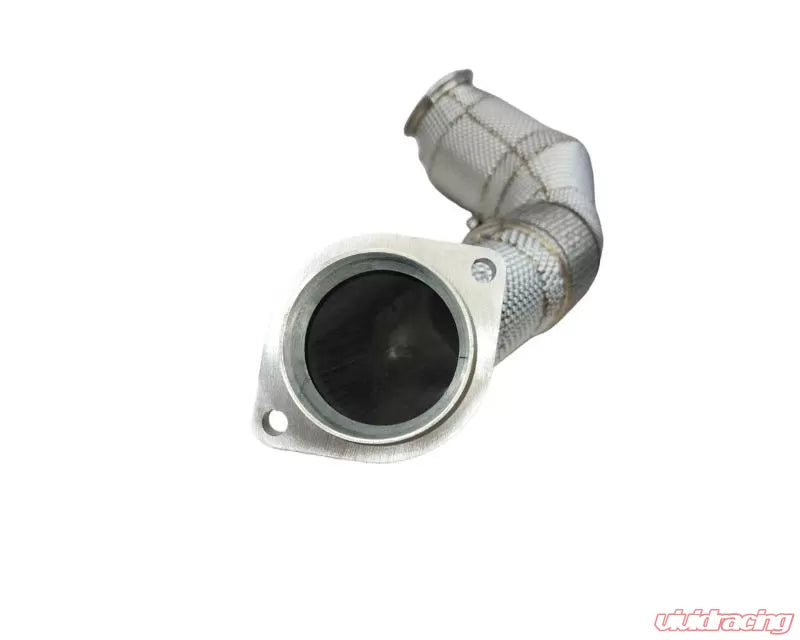 Racing Dynamics Downpipe w/ Catalytic & Heat Shields w/ Flange Connections BMW X5 | X6 | 750i | 550i | 650i 2010-2012