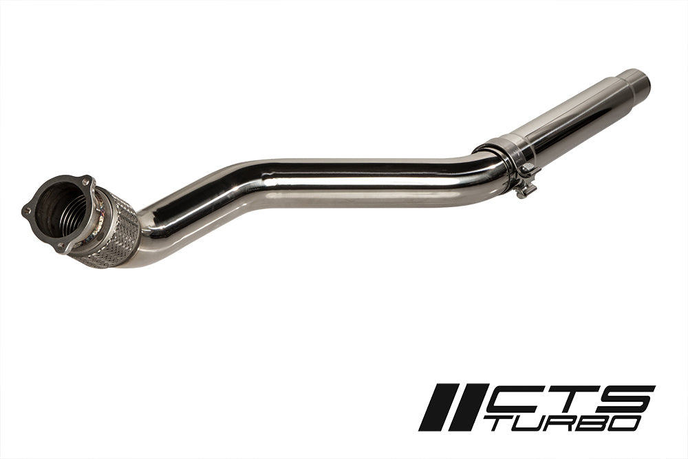 CTS TURBO B8/B8.5 AUDI A4/A5/ALLROAD 2.0T NON-RESONATED DOWNPIPE