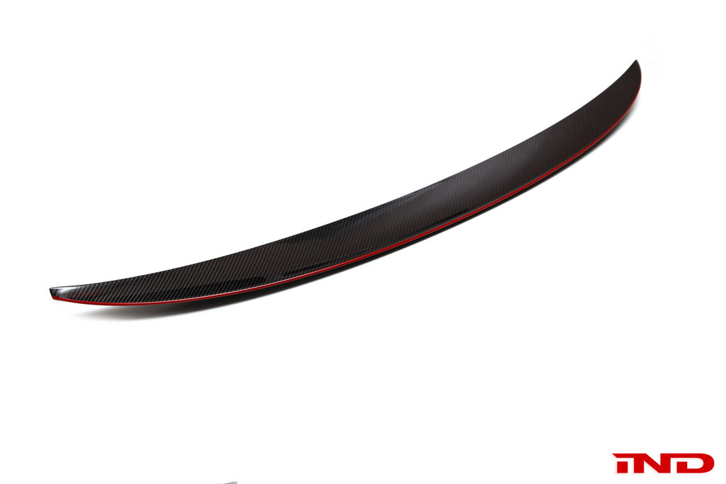 BMW M Performance E92 3-Series Carbon Trunk Spoiler + CRT Stripe