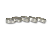 2.5" O.D. Titanium Pie Cuts, Bag of 5