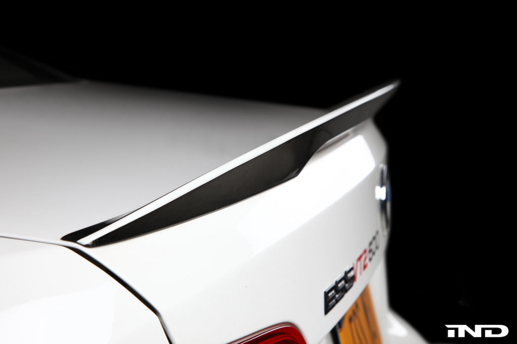 BMW M Performance E92 3-Series Carbon Trunk Spoiler + CRT Stripe - 0