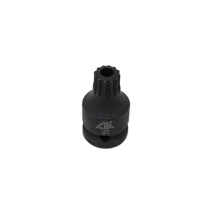 1338 - 12 Pt. x 14mm Socket - Tamper - VW/Audi