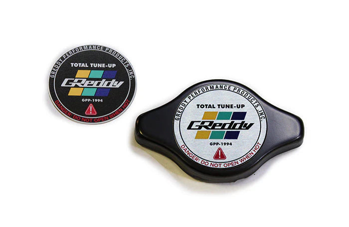 GReddy Type-N No Relief Radiator Cap Most Honda / Some Toyota - Black