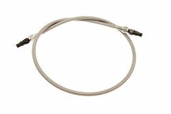 McLeod Steel Braided Qwik Disconnect Line 18in - Male To An4