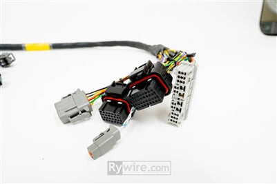 Rywire 13B Haltech Mil-Spec Eng Harness w/EV14 Inj/Denso 5th/6th Inj/Delphi Press Sensor/Bosch Knock