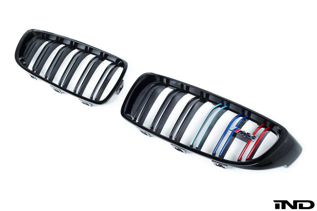 IND F8X M3 / M4 Front Grille Set