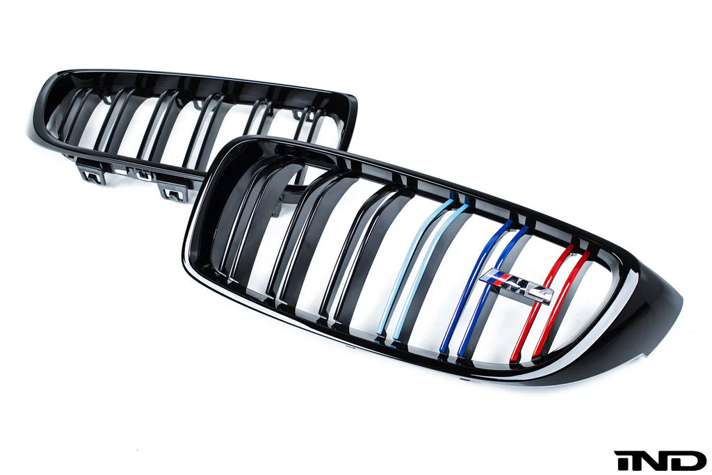 IND F8X M3 / M4 Front Grille Set - 0