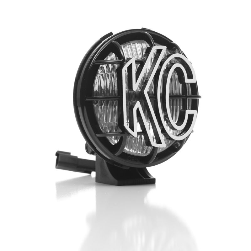 KC HiLiTES Apollo Pro 5in. Halogen Light 55w Fog Beam (Single) - Black - 0