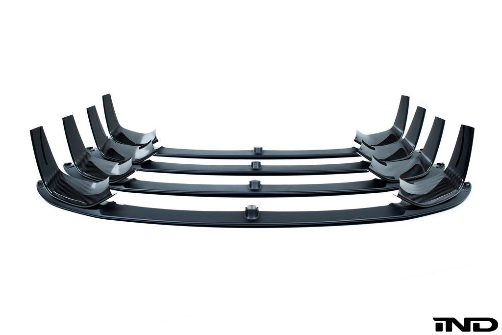 BMW M Performance F8X M3 / M4 Carbon Front Splitter Combo Pack (Upper + Lower) - 0