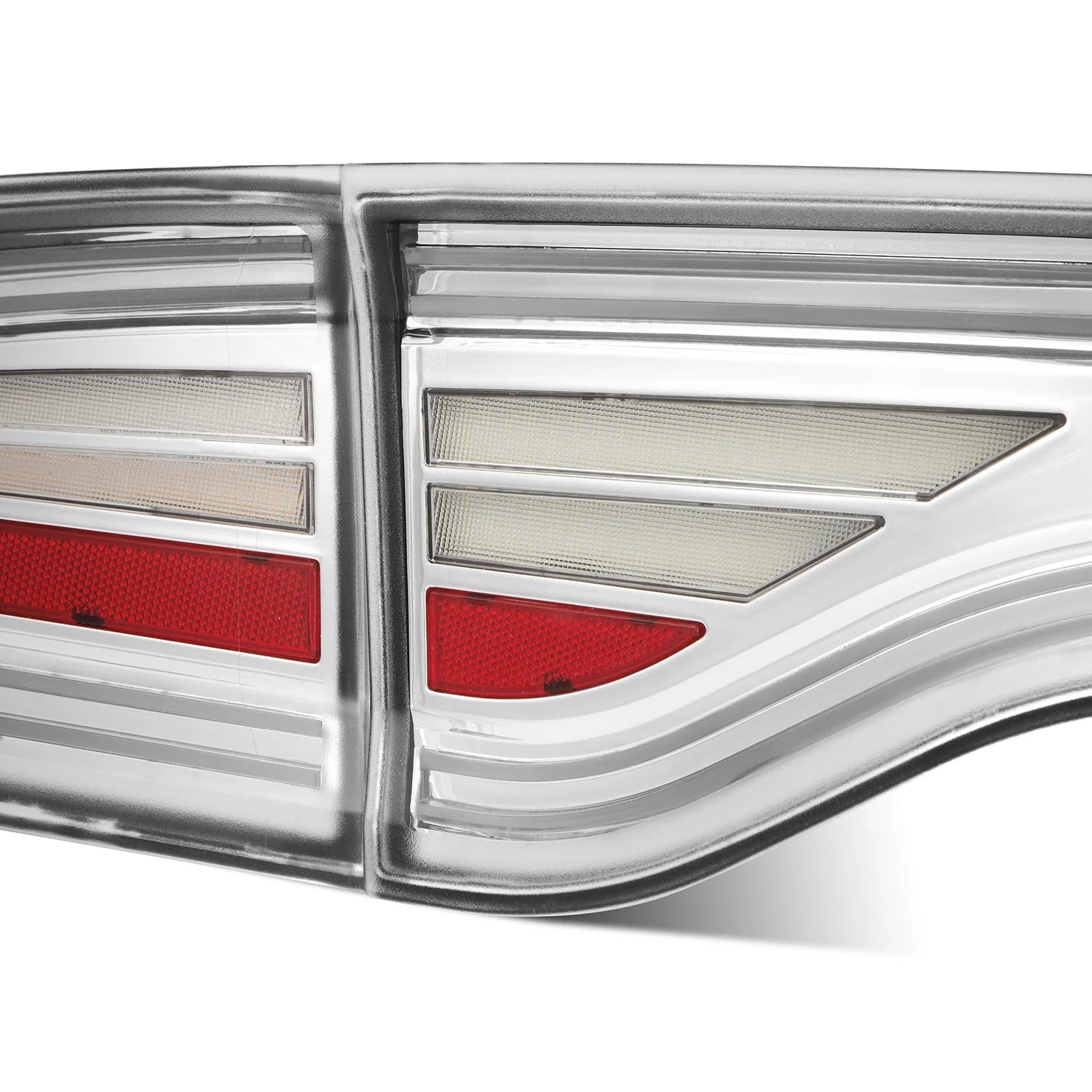 15-23 Dodge Charger MKII NOVA-Series Prismatic LED Tail Lights Chrome