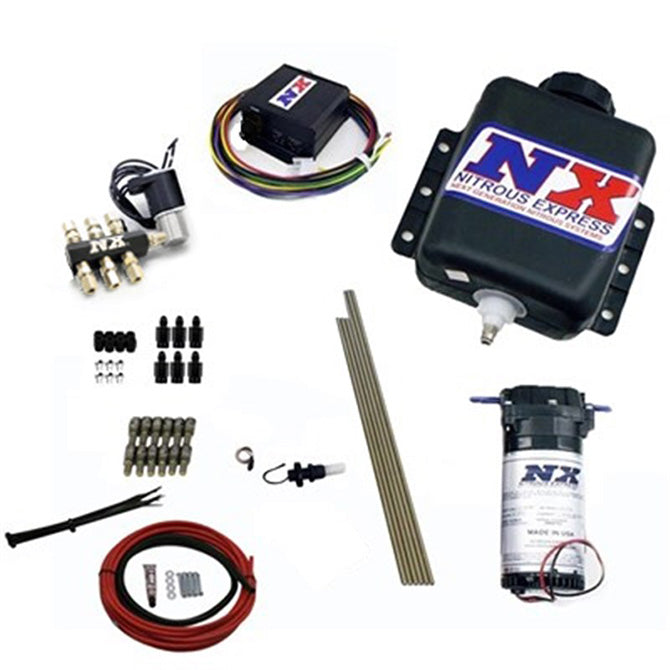 Nitrous Express Direct Port Water Injection 6 Cyl Stage 2 w/Hardlines