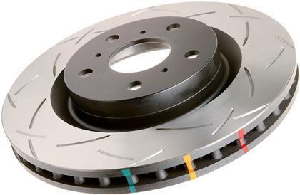 DBA 8/93-94 Nissan Skyline R32 GT-R/95-7/98 R33 &amp; R34 GT-R Frt Slotted 4000 Series Rotors