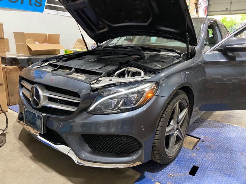 MERCEDES C400 E400 W205 (M276 engine) 2015+ ECU TUNE STAGE 1 - STAGE 3