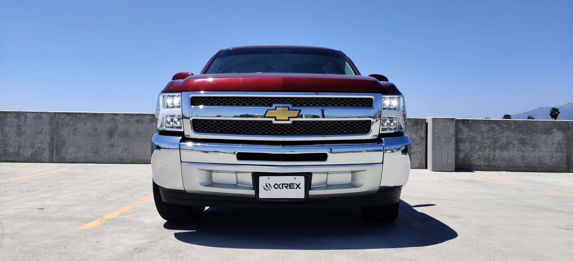 AlphaRex 07-13 Chevy 1500HD NOVA LED Proj Headlights Plank Style Chrm w/Activ Light/Seq Signal