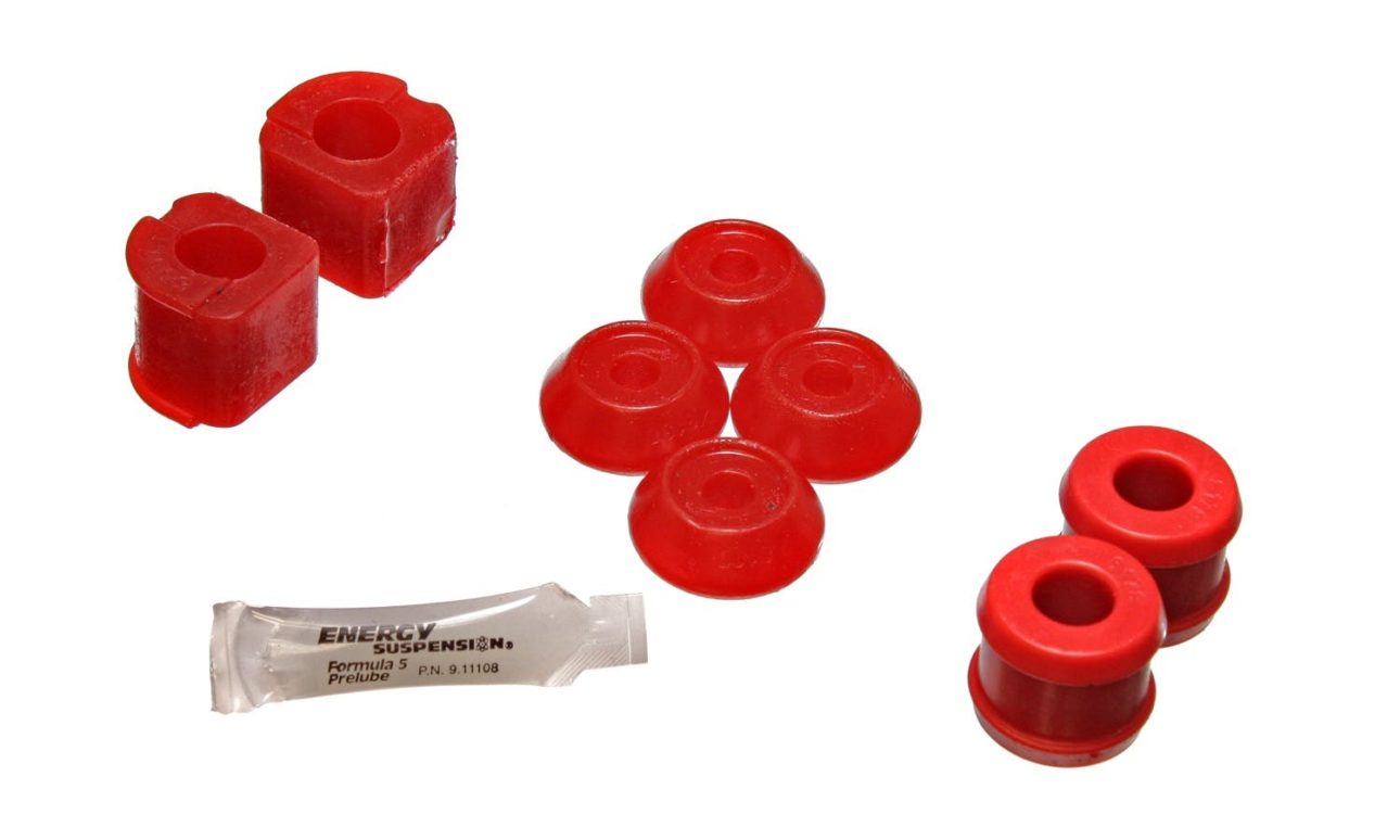 Energy Suspension 93-99 VW Cabrio/Golf III & GTI/85-92 Jettta II Red 19mm Front Sway Bar Bushings