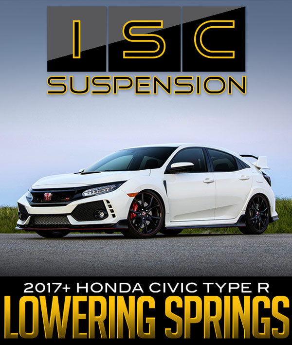 ISC SUSPENSION TRIPLE S LOWERING SPRINGS: 2017+ HONDA CIVIC TYPE R - 0