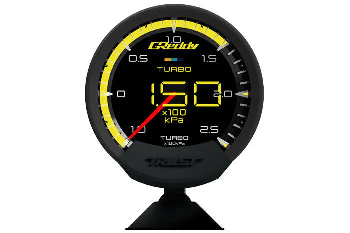 GReddy Sirius Unify Turbo Boost Gauge Set (Sirius Meter w/Boost Pressure Sensor Set & Vision Displ)