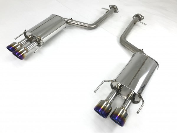 APEXi N1 Evolution-X Exhaust. Lexus LS500 / LS500h 2018+. Axleback with Titanium