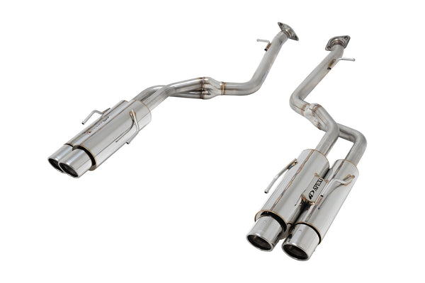 Apexi N1 Evolution-X Muffler Lexus GS-F - REAR ONLY Stainless Tip 16- 65mm x 2