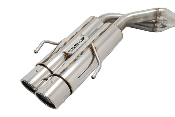 APEXi N1 Evolution-X Exhaust. Lexus IS200t / IS250 / IS300 / IS350. Axleback wit - 0