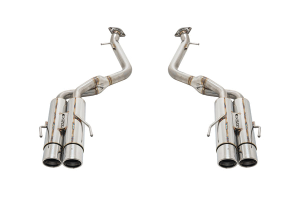 APEXi N1 Evolution-X Exhaust. Lexus IS200t / IS250 / IS300 / IS350. Axleback wit