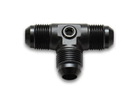 '-8AN to -8AN Male Tee Adapter Fitting with 1/8" NPT Port