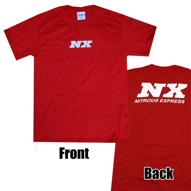 SMALL RED T-SHIRT W/ WHITE NX