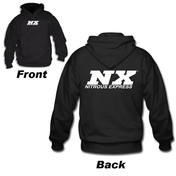 BLACK NX HOODIE, SMALL