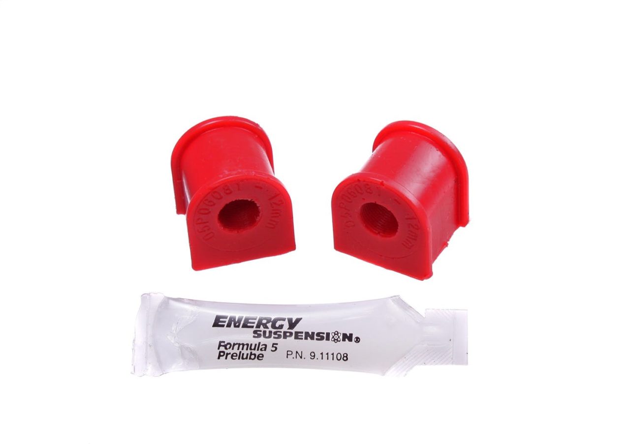 Energy Suspension 06-11 Honda Civic (Excl Si) 12mm Rear Sway Bar Bushings - Red