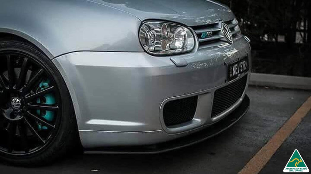 Flow Designs MK4 Golf R32 Full Lip Splitter Set