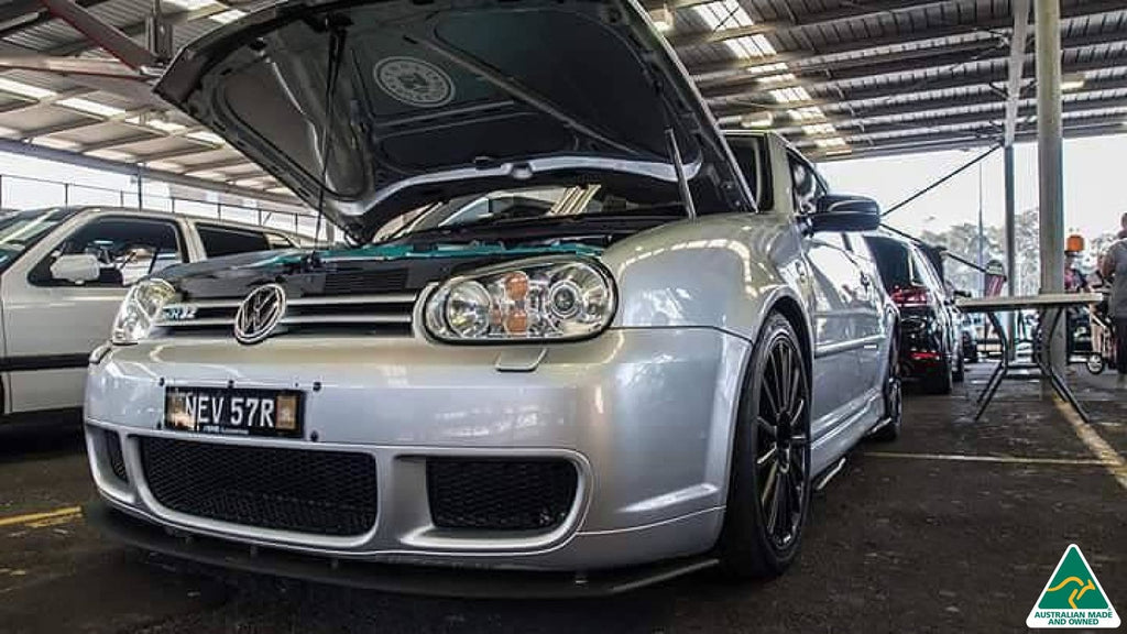 Flow Designs MK4 Golf R32 Full Lip Splitter Set