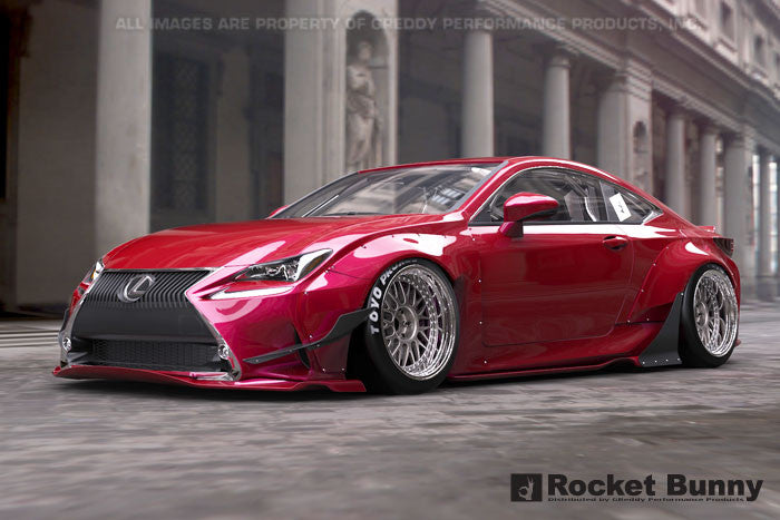 GReddy 2015 Lexus RC Rocket Bunny Full Wide-Body Aero Kit