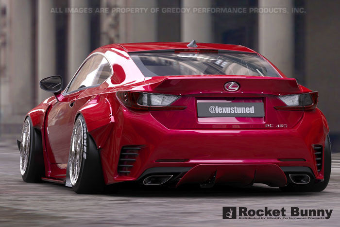 GReddy 2015 Lexus RC Rocket Bunny Full Wide-Body Aero Kit