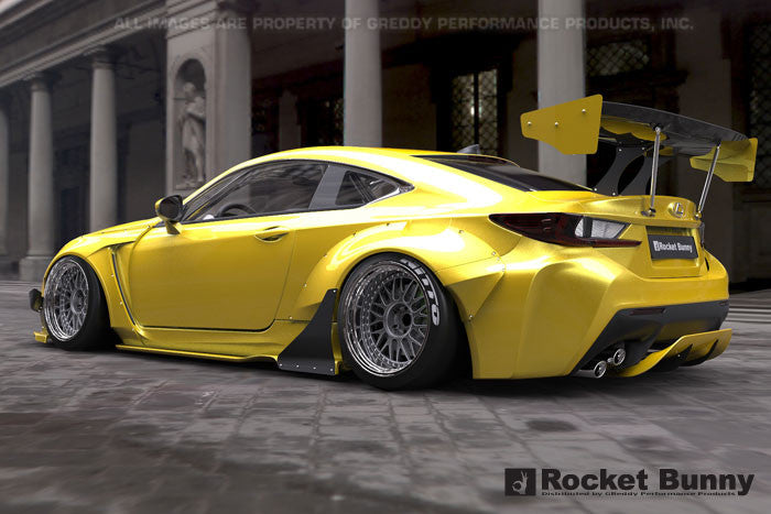 GReddy 2015+ Lexus RC-F Rocket Bunny Full Wide-Body Aero Kit w/ GT Wing