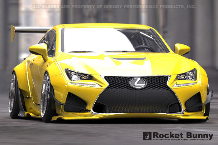 GReddy 2015+ Lexus RC-F Rocket Bunny Full Wide-Body Aero Kit w/ GT Wing