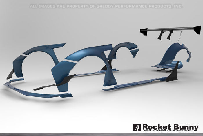 GReddy 15+ Lexus RC-F Rocket Bunny Front Lip - 0