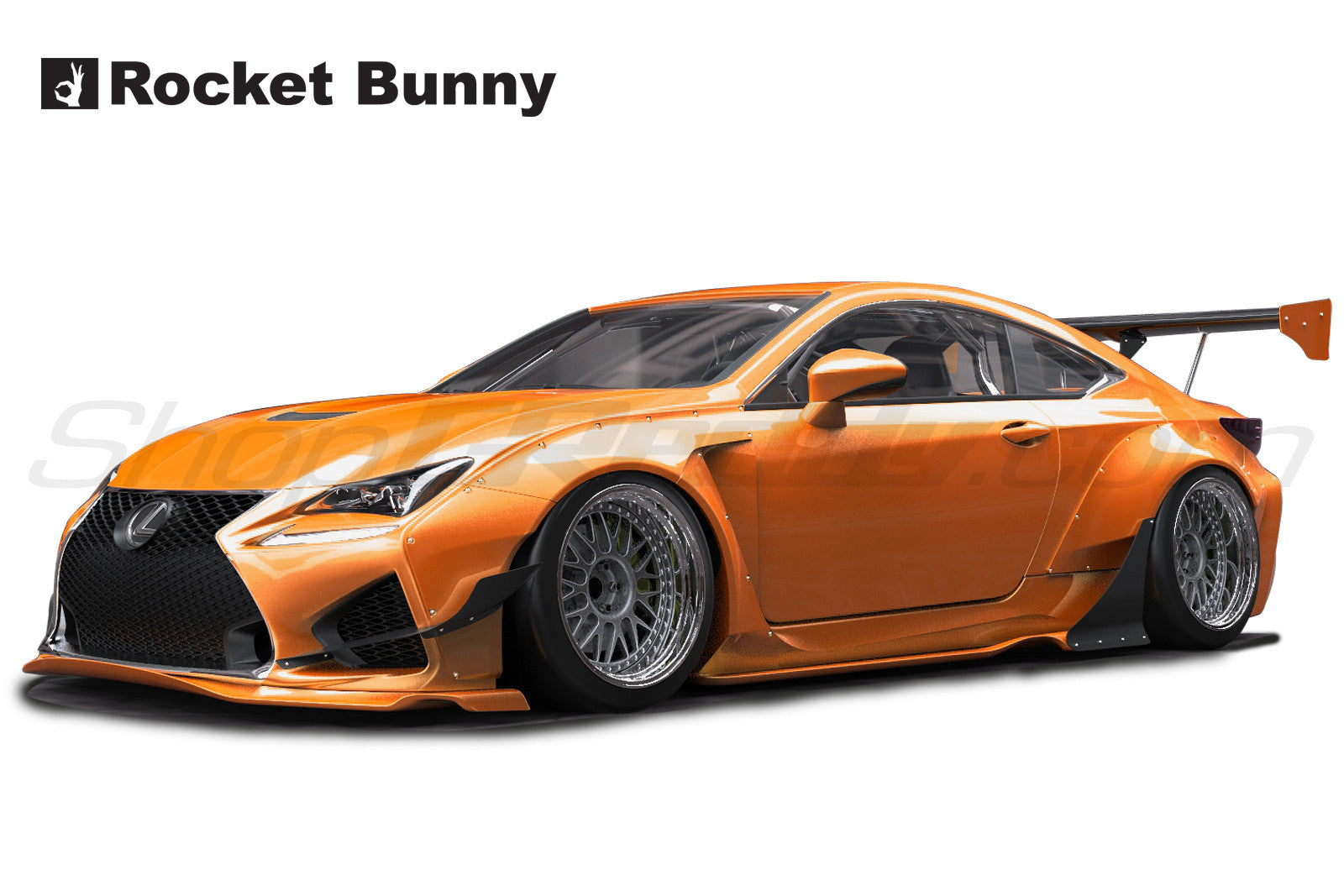 GReddy 15+ Lexus RC-F Rocket Bunny Front Lip