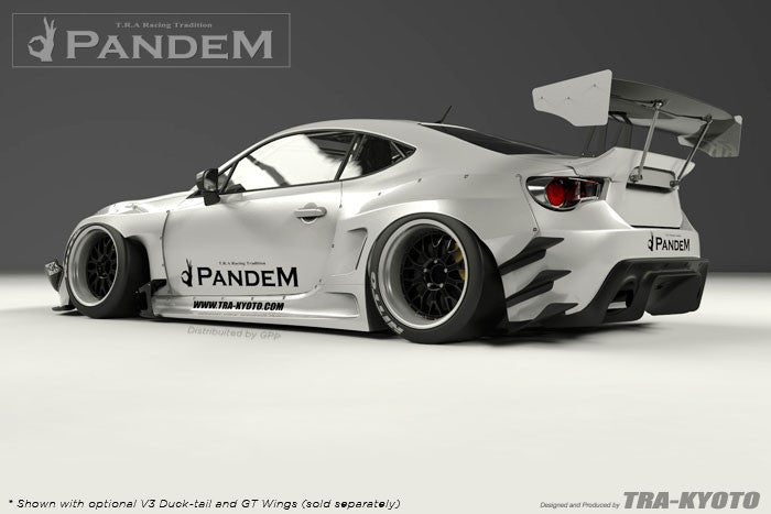 GReddy 2012+ Scion FR-S Pandem Wide Body V3.5 Rear Canards