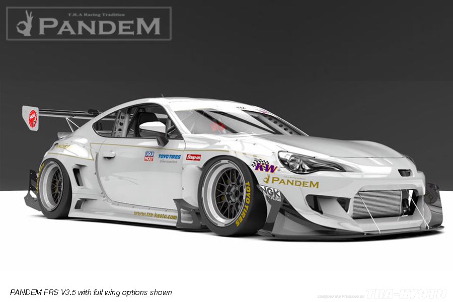 GReddy Pandem 2012+ Subaru BRZ Full Wide Body Aero Kit V3.5 w/o Wings - 0