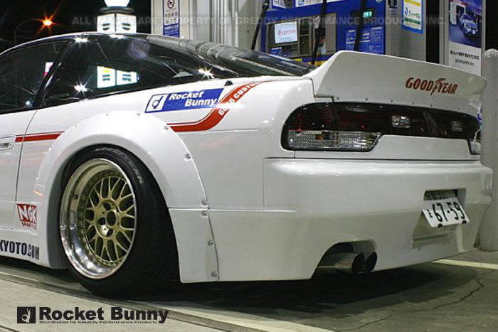 GReddy 89-93 Nissan 240SX/180SX (S13) Rocket Bunny (RPS13) Rear Bumper V1 (S/O No Cancellations) - 0