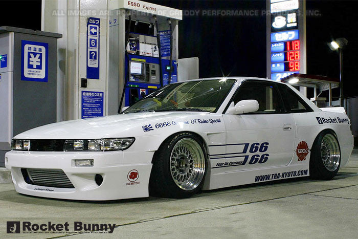 GReddy 89-93 Nissan Silvia 2Dr Full Rocket Bunny (PS13) F,S,R Aero Kit V1 **Must Ask/Call to Order**