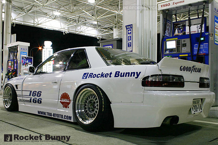 GReddy 89-93 Nissan Silvia 2Dr Full Rocket Bunny (PS13) F,S,R Aero Kit V1 **Must Ask/Call to Order** - 0