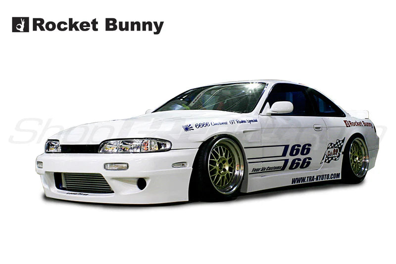 GReddy Rocket Bunny 95-98 Nissan 240SX S14 V1 Side Skirts