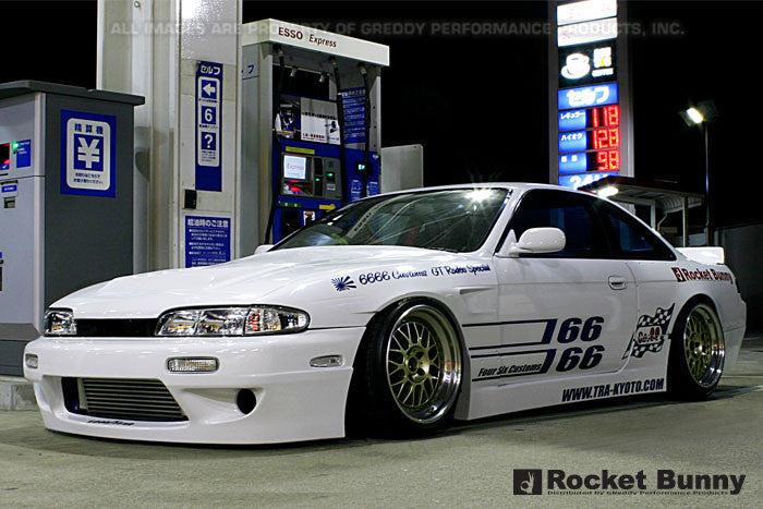 GReddy 94-96 Nissan 240SX S14 Rocket Bunny Front Wide Fenders Ver. 1