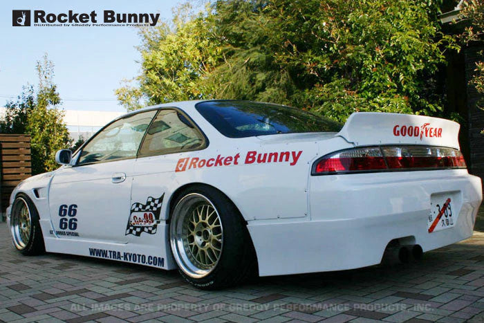 GReddy Rocket Bunny 95-98 Nissan 240SX S14 V1 Side Skirts - 0